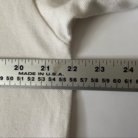 Ash City Mens White Polo Shirt Large - Picture 5 of 6